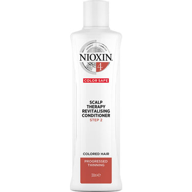 Nioxin Scalp Therapy Revitalizing Conditioner - STEP 2 - System 4 / For Colored Treated Hair with Progressed Thinning / 10.1 oz. - 300 mL.