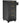 Noelle Salon Trolley / 4 Storage Drawers Plus Tool Holder on Wheels for Salon Convenience / Black by Deco Salon Furniture