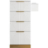 Noelle Styling Station Side Cabinet / White by Deco Salon Furniture
