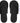Non-Skid Disposable Pedicure Thong Sandals - Black / 200 Pair - Each pair in a Polybag