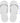 Non-Skid Disposable Pedicure Thong Sandals - White / 144 Pair - Each pair in a Polybag