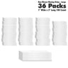 Non-Woven Waxing Strips - Small - 1" Wide x 3" Long / 100 per Shrink Wrapped Pack X 36 Packs = 3,600 Strips
