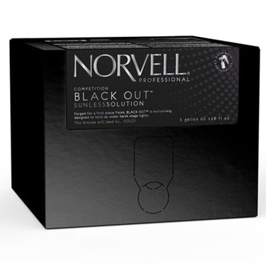 Norvell Black Out Pro Competition Airbrush Solution / 33.8 fl. oz. - 1 Liter