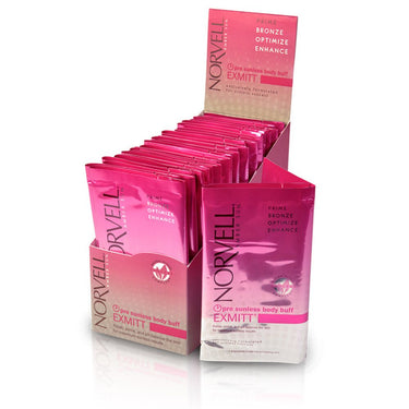 Norvell Exfoliating Mitt / 24 Piece Display