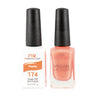 NR Elite Duo - #MGP174 Peachy by NuRevolution / Gel Polish 15 mL. + Lacquer 15 mL.