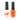 NR Elite Duo - #MGP176 Papaya by NuRevolution / Gel Polish 15 mL. + Lacquer 15 mL.