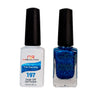 NR Elite Duo - #MGP197 Fat Tuesday by NuRevolution / Gel Polish 15 mL. + Lacquer 15 mL.