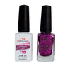 NR Elite Duo - #MGP199 Carnival by NuRevolution / Gel Polish 15 mL. + Lacquer 15 mL.