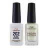 NR Elite Duo - #MGP202 Glass Slipper by NuRevolution / Gel Polish 15 mL. + Lacquer 15 mL.