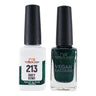 NR Elite Duo - #MGP213 Inky Kiwi by NuRevolution / Gel Polish 15 mL. + Lacquer 15 mL.