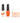 NR Elite Trio: Gel Polish + Lacquer + Dip/Acrylic Powder - #MS176 Papaya by NuRevolution / Gel Polish 15 mL. + Lacquer 15 mL. + Dip/Acrylic 2 oz.