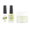 NR Elite Trio: Gel Polish + Lacquer + Dip/Acrylic Powder - #MS181 Pearadise by NuRevolution / Gel Polish 15 mL. + Lacquer 15 mL. + Dip/Acrylic 2 oz.