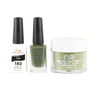 NR Elite Trio: Gel Polish + Lacquer + Dip/Acrylic Powder - #MS183 Luau by NuRevolution / Gel Polish 15 mL. + Lacquer 15 mL. + Dip/Acrylic 2 oz.