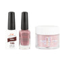 NR Elite Trio: Gel Polish + Lacquer + Dip/Acrylic Powder - #MS186 Waikiki by NuRevolution / Gel Polish 15 mL. + Lacquer 15 mL. + Dip/Acrylic 2 oz.