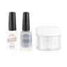 NR Elite Trio: Gel Polish + Lacquer + Dip/Acrylic Powder - #MS187 Hula Hula by NuRevolution / Gel Polish 15 mL. + Lacquer 15 mL. + Dip/Acrylic 2 oz.