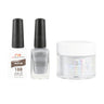 NR Elite Trio: Gel Polish + Lacquer + Dip/Acrylic Powder - #MS188 Surf's up by NuRevolution / Gel Polish 15 mL. + Lacquer 15 mL. + Dip/Acrylic 2 oz.