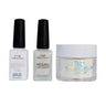 NR Elite Trio: Gel Polish + Lacquer + Dip/Acrylic Powder - #MS190 Celebration by NuRevolution / Gel Polish 15 mL. + Lacquer 15 mL. + Dip/Acrylic 2 oz.