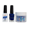 NR Elite Trio: Gel Polish + Lacquer + Dip/Acrylic Powder - #MS198 Bourbon Street by NuRevolution / Gel Polish 15 mL. + Lacquer 15 mL. + Dip/Acrylic 2 oz.