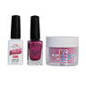 NR Elite Trio: Gel Polish + Lacquer + Dip/Acrylic Powder - #MS200 Mask On by NuRevolution / Gel Polish 15 mL. + Lacquer 15 mL. + Dip/Acrylic 2 oz.