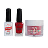 NR Elite Trio: Gel Polish + Lacquer + Dip/Acrylic Powder - #MS201 New Orleans by NuRevolution / Gel Polish 15 mL. + Lacquer 15 mL. + Dip/Acrylic 2 oz.