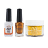 NR Elite Trio: Gel Polish + Lacquer + Dip/Acrylic Powder - #MS207 Candy Corn by NuRevolution / Gel Polish 15 mL. + Lacquer 15 mL. + Dip/Acrylic 2 oz.