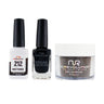 NR Elite Trio: Gel Polish + Lacquer + Dip/Acrylic Powder - #MS212 Nocturne by NuRevolution / Gel Polish 15 mL. + Lacquer 15 mL. + Dip/Acrylic 2 oz.