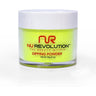 NR Perfection Dip/Acrylic Powder - #PFD102 Neon Lime by NuRevolution / 2 oz.