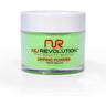 NR Perfection Dip/Acrylic Powder - #PFD105 Green Lagoon by NuRevolution / 2 oz.