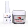NR Perfection Set: Gel Polish + Dip/Acrylic Powder - #PFS008 Paparazzi Pink by NuRevolution / 15 mL. Gel Polish + 2 oz. Dip/Acrylic Powder