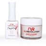 NR Perfection Set: Gel Polish + Dip/Acrylic Powder - #PFS010 Cantaloupe by NuRevolution / 15 mL. Gel Polish + 2 oz. Dip/Acrylic Powder