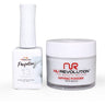 NR Perfection Set: Gel Polish + Dip/Acrylic Powder - #PFS013 In the Flesh by NuRevolution / 15 mL. Gel Polish + 2 oz. Dip/Acrylic Powder