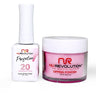 NR Perfection Set: Gel Polish + Dip/Acrylic Powder - #PFS020 Forbidden by NuRevolution / 15 mL. Gel Polish + 2 oz. Dip/Acrylic Powder