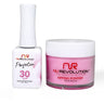 NR Perfection Set: Gel Polish + Dip/Acrylic Powder - #PFS030 Cardinal by NuRevolution / 15 mL. Gel Polish + 2 oz. Dip/Acrylic Powder