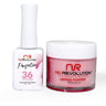 NR Perfection Set: Gel Polish + Dip/Acrylic Powder - #PFS036 Sizzle by NuRevolution / 15 mL. Gel Polish + 2 oz. Dip/Acrylic Powder