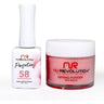 NR Perfection Set: Gel Polish + Dip/Acrylic Powder - #PFS058 Saffron by NuRevolution / 15 mL. Gel Polish + 2 oz. Dip/Acrylic Powder