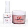 NR Perfection Set: Gel Polish + Dip/Acrylic Powder - #PFS059 Torched by NuRevolution / 15 mL. Gel Polish + 2 oz. Dip/Acrylic Powder