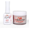NR Perfection Set: Gel Polish + Dip/Acrylic Powder - #PFS060 Sable by NuRevolution / 15 mL. Gel Polish + 2 oz. Dip/Acrylic Powder