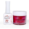 NR Perfection Set: Gel Polish + Dip/Acrylic Powder - #PFS077 Hocus Pocus by NuRevolution / 15 mL. Gel Polish + 2 oz. Dip/Acrylic Powder