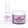 NR Perfection Set: Gel Polish + Dip/Acrylic Powder - #PFS083 No Mercy by NuRevolution / 15 mL. Gel Polish + 2 oz. Dip/Acrylic Powder