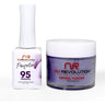 NR Perfection Set: Gel Polish + Dip/Acrylic Powder - #PFS095 Raincloud by NuRevolution / 15 mL. Gel Polish + 2 oz. Dip/Acrylic Powder