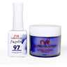 NR Perfection Set: Gel Polish + Dip/Acrylic Powder - #PFS097 Homecoming by NuRevolution / 15 mL. Gel Polish + 2 oz. Dip/Acrylic Powder