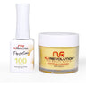 NR Perfection Set: Gel Polish + Dip/Acrylic Powder - #PFS100 Dewdrop by NuRevolution / 15 mL. Gel Polish + 2 oz. Dip/Acrylic Powder