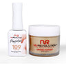 NR Perfection Set: Gel Polish + Dip/Acrylic Powder - #PFS109 Cocoa Puff by NuRevolution / 15 mL. Gel Polish + 2 oz. Dip/Acrylic Powder