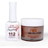 NR Perfection Set: Gel Polish + Dip/Acrylic Powder - #PFS112 Lollipop by NuRevolution / 15 mL. Gel Polish + 2 oz. Dip/Acrylic Powder