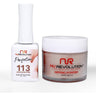 NR Perfection Set: Gel Polish + Dip/Acrylic Powder - #PFS113 Hot Spice by NuRevolution / 15 mL. Gel Polish + 2 oz. Dip/Acrylic Powder