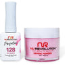NR Perfection Set: Gel Polish + Dip/Acrylic Powder - #PFS128 St by NuRevolution / 15 mL. Gel Polish + 2 oz. Dip/Acrylic Powder