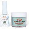 NR Perfection Set: Gel Polish + Dip/Acrylic Powder - #PFS142 Topiary by NuRevolution / 15 mL. Gel Polish + 2 oz. Dip/Acrylic Powder