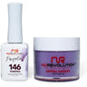NR Perfection Set: Gel Polish + Dip/Acrylic Powder - #PFS146 Pomona by NuRevolution / 15 mL. Gel Polish + 2 oz. Dip/Acrylic Powder