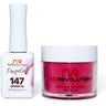 NR Perfection Set: Gel Polish + Dip/Acrylic Powder - #PFS147 Operatta by NuRevolution / 15 mL. Gel Polish + 2 oz. Dip/Acrylic Powder