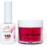NR Perfection Set: Gel Polish + Dip/Acrylic Powder - #PFS148 Revolt by NuRevolution / 15 mL. Gel Polish + 2 oz. Dip/Acrylic Powder